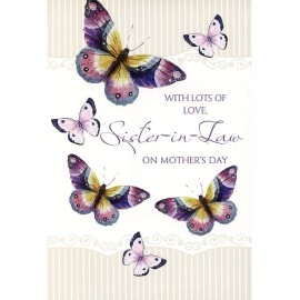 Aline Greetings With Lots of Love Sister-In-Law On Mother's - Mother's Day Greeting Card - 23787