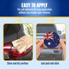 Fiohiros Australia Car Stickers - 26-Pack Round & Square Australian