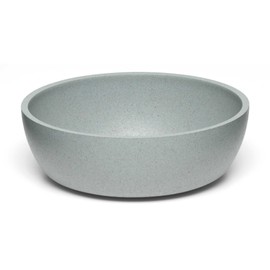 Loving Pets - Dolce Bamboo - Eco-Friendly Pet Bowls & Dishes for Dog, Cats, Puppy Food and Water Bowl -Sustainable and Dishwasher Safe, Made with Real Bamboo (Large, Slate-Grey)