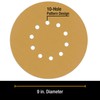 Dura-Gold Premium 9" Drywall Sanding Discs - 180 Grit (Box