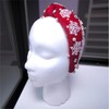 Emulily Beaded Snow flake Headband Knotted Beads and Jeweled Christmas