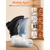 Aissom Electric Shoe Dryer, Boot Dryer with 120 Mins Timer