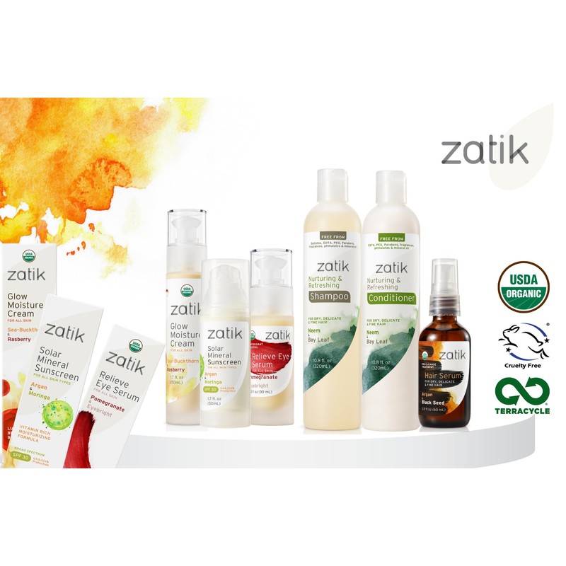 Zatik Naturals - Gratitude Face Serum with Seaweed and Algae,