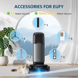 Omni S1 Pro / S1 Accessory Kit for eufy S1, Omni S1 Pro Robot Vacuum
