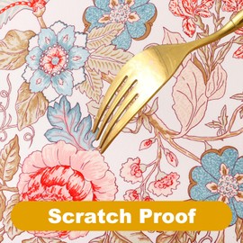 GOSTADY 2 Pack 5FT Waterproof Rectangle Picnic Table Cover Elastic Fitted Outdoor Tablecloths Printed Rectangular Vinyl Table Cloth for Dining, Camping, Picnic Party, Indoor & Outdoor 60"x30", 04