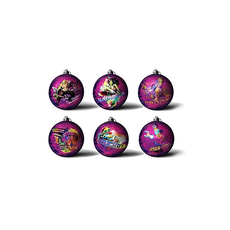 1 x Guardians of The Galaxy 6PC Christmas Tree Tin