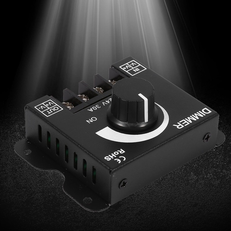 Ejoyous LED Dimmer Switch Controller for Strips LED 12V-24V 30A