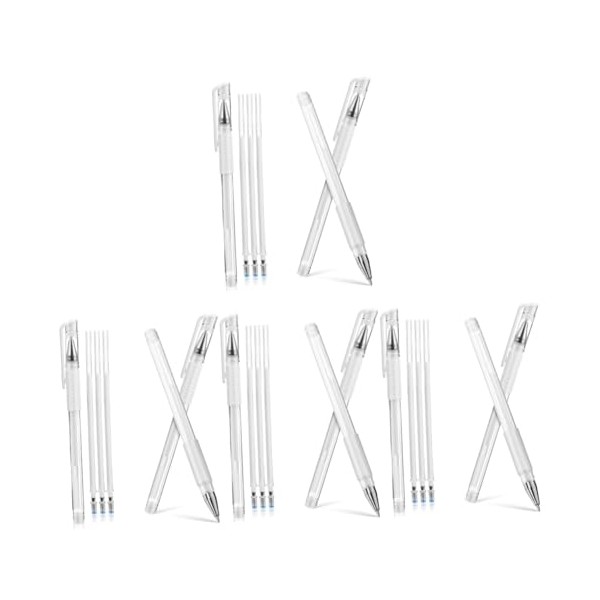 CANIGHT 12pcs Tattoo Pen Replacement Refills Brow Mapping Pens Skin