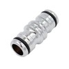 SpiceFlow | 2-Way Quick Connector | Chrome/Brass | 3/4 Inch