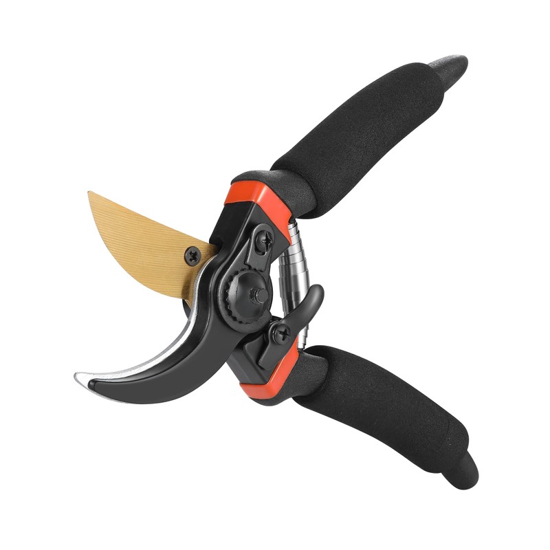 5 pack Garden Pruning Shears Stainless Steel Blades, Handheld Scissors