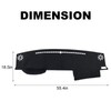 BILOPER Dash Cover for Toyota 4Runner 2010-2024 Accessories Flannel Dashboard