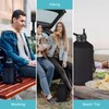 RAYMYLO Water Bottle Holder Carrier Bag Crossbody with Adjustable Shoulder