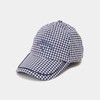 Callaway Women's Classic Rain Cap Rain Cap Gingham Golf, 23SS_1120_Navy