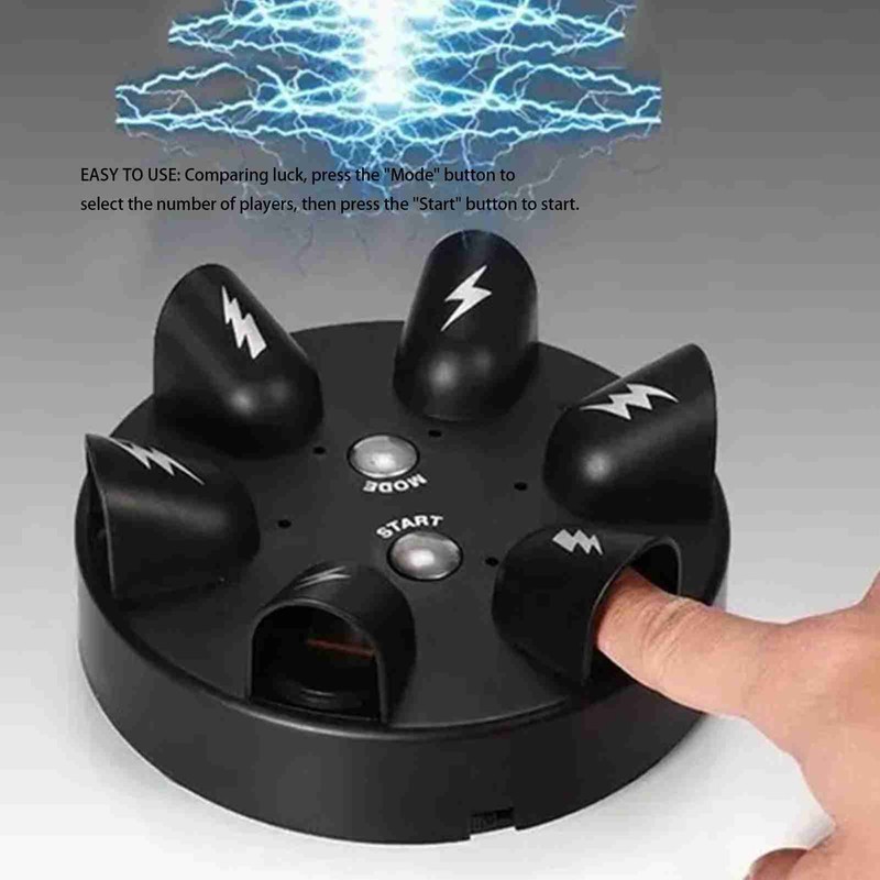 Electric Lie Detect Game Shocking Interactive Decompression 6 Fingers Interesting