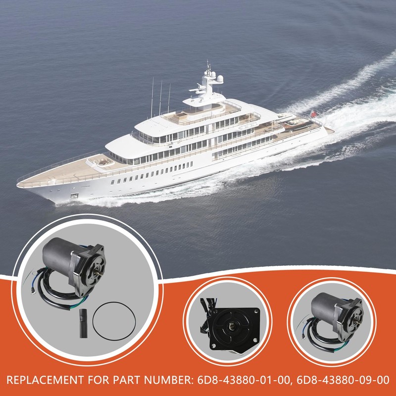 labwork Trim Motor Replacement for Yamaha Outboard 75 90 F75