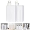 2Pcs Laundry Dispenser, 1L/ 33oz Refillable Bottle with Cap, Leakproof