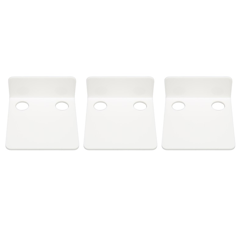3 PCS Small Security Cameras Wall Shelf with 6 Cable