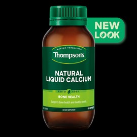 Thompsons Natural Liquid Calcium 60 Capsules