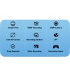 Instant Camera 2.4in IPS Screen Dual 24MP Camera USB Charge