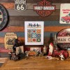 Modelo Tiles 15" x 12" Metal Beer Sign W/ Reinforced