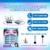 Self Adhesive Lash Clusters DIY Eyelash Extensions C Curl Natural