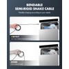 Anykit Dual Lens Endoscope Camera with Adjustable Lights, Type C