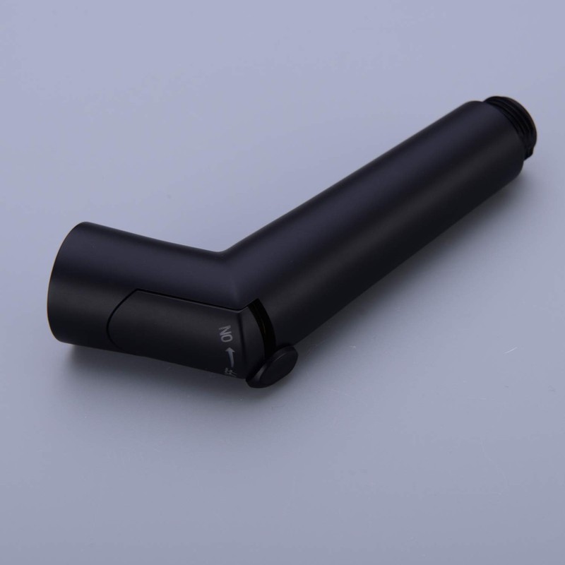 TRUSTMI Toilet Bidet Sprayer in Matt Black with Hose and