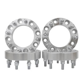 Smart Parts 4 QTY 8X170 TO 8X6.5 WHEEL Adapters 1.5" inch 8 LUG CHEVY DODGE WHEELS ON FORD