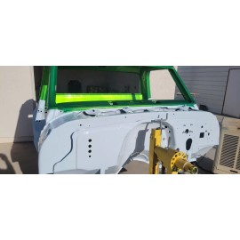 LikuiD Kreations 67-72 Chevy C10 Smooth Firewall AC Delete Weld in Panel with Fuel Filler Panel