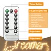 litogo litogo Led Lichterkette mit USB Stecker, 12M 120LED Kupferdraht