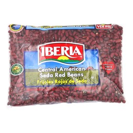 Iberia Central American Seda Red Beans Frijoles Rojos de Seda, 1.5 Pound (Pack of 1)