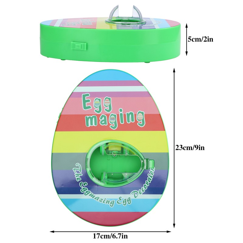 DIY Real Egg Doodle Toy Electric Easter Egg Painting Machine