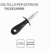 FACKELMANN Coltello per ostriche in acciaio inox e manico in