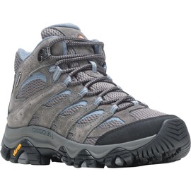 Merrell Women's Moab 3 MID Waterproof Hiking Boot, New Granite, 7.5