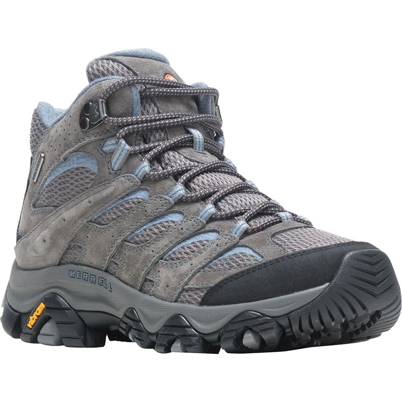 Merrell Women's Moab 3 MID Waterproof Hiking Boot, New Granite,