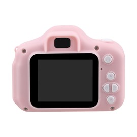 Kids Camera Support Timing One Button Operation Educational Toddler Digital Camcorder for Children Pink