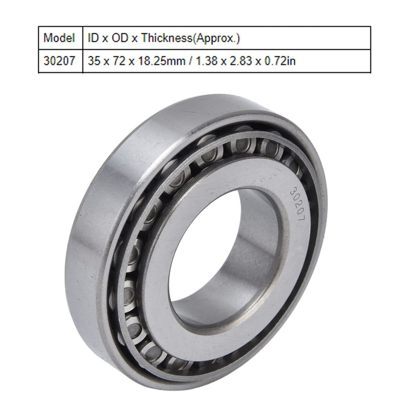 Tapered Roller Bearing, Roller Bearing, Durable Standard Design, Heavy Duty,