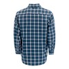 TICOMELA FR Shirts for Men Flame Resistant Shirt NFPA2112 (Blue/White)