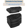 Yaheetech 4Pcs 13L Heavy Duty Offset Outdoor Umbrella Base Water