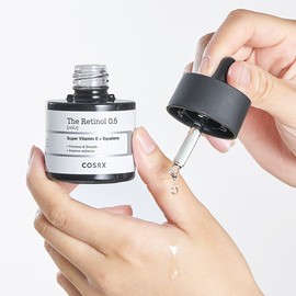 COSRX The Retinol 0.5 Oil / High Concentration Retinol Moisturizing Under Eye & Nasolabial Fold Wrinkles 20ml, 1 pc