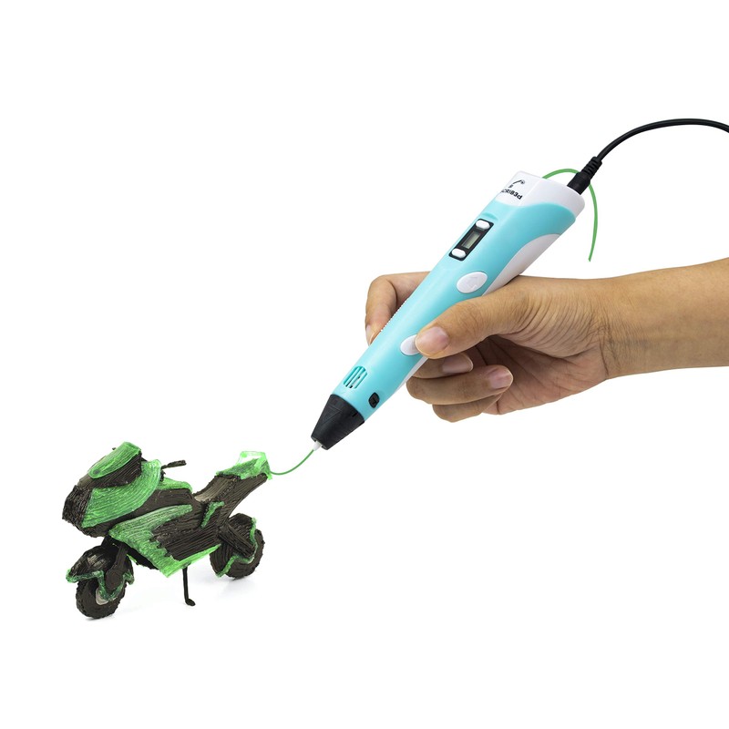 SCRIB3D Pen Filament Refills, 10 Colors, 100 Feet, 1.75mm PLA,