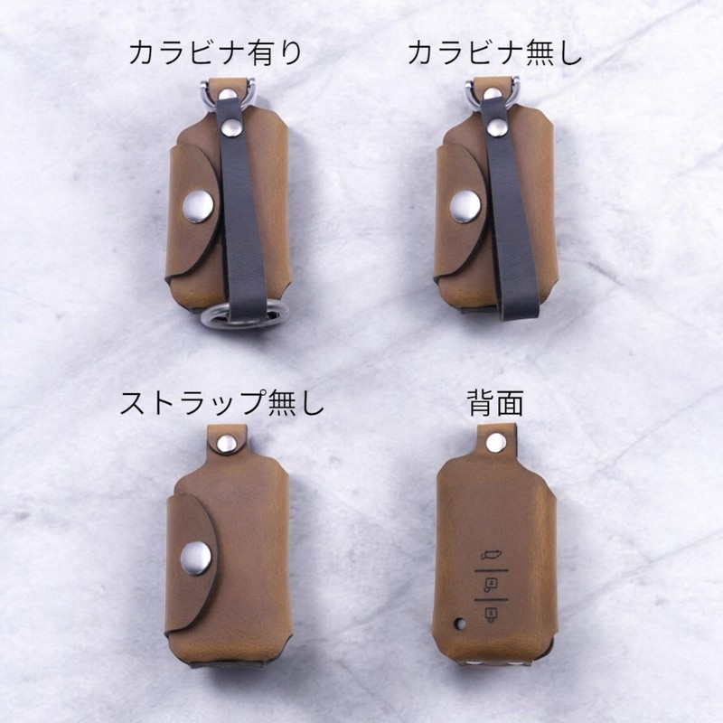 [NONINA] Genuine Leather Key Case, Made in Japan for LEXUS