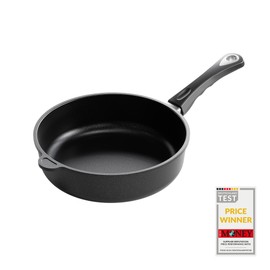 AMT Gastroguss The World´S [...] Casserole Frying pan Non-Induction, Diameter 26 cm, Height 7 cm, cast Aluminium (Aluminium), Lotan® Non-Stick Coating for Fat-Free-Frying, AMZN-726-US