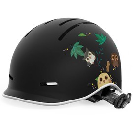 OutdoorMaster Toddler Helmet, Toddler Bike Helmet, Bike Helmet for Youth Boys & Girls, Kids Helmet with Visor, Dial Fit Adjustment Ventilation Multi-Sport Helmet for Bicycle Skate Scooter Longboard