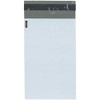 Plymor Poly Mailer 2.25 Mil White/Gray Bag with Permanent Adhesive