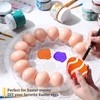 Shellwei 6Pcs Deviled Egg Platter with Lid Container Tray with