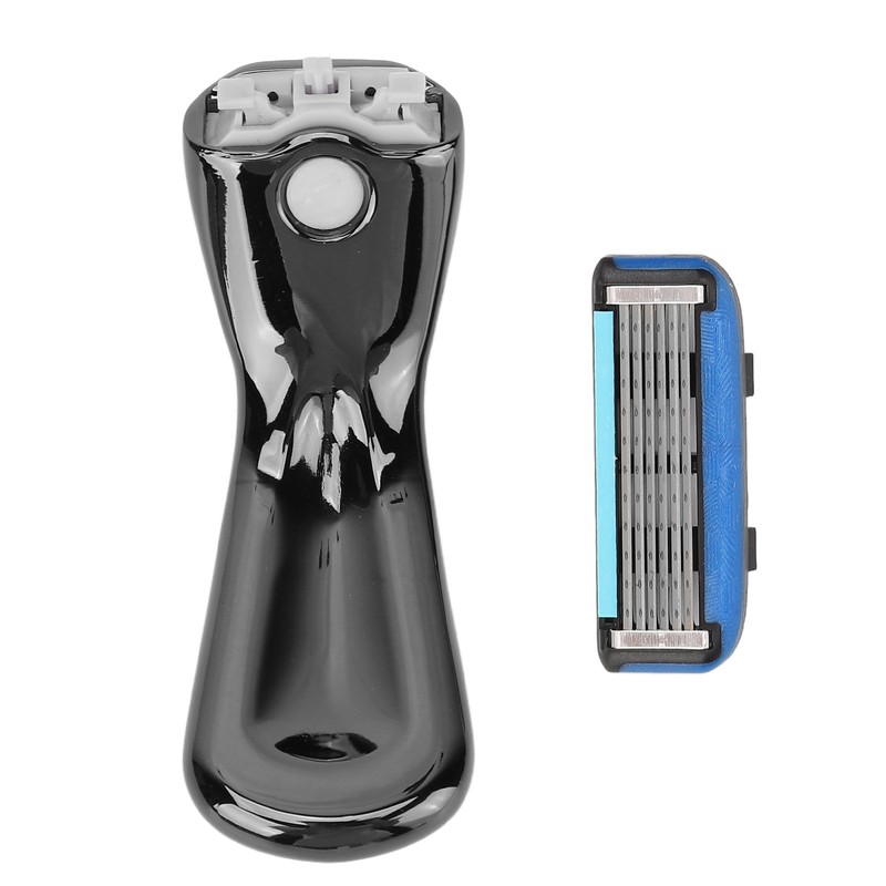 Men Manual Razor Six Blades Waterproof Precise Portable Removable Quick