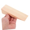 Kichvoe 4pcs Wooden Wedges for Door and Window Installation Triangular