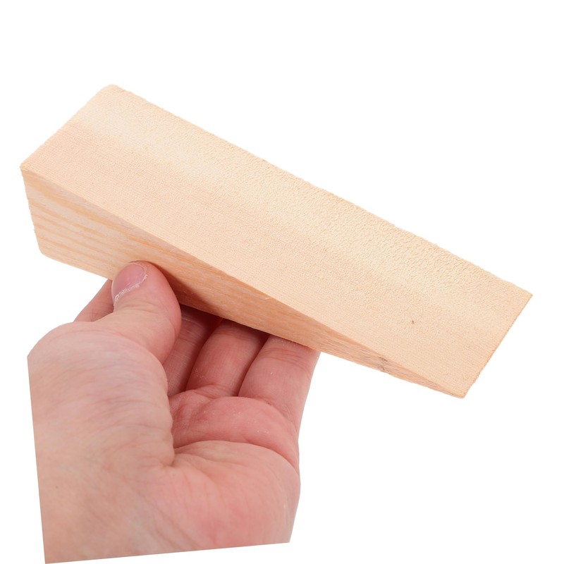 Kichvoe 4pcs Wooden Wedges for Door and Window Installation Triangular