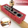Drill Guide for Carpentry Pocket Hole Drill Bit Guide Wood